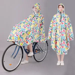 poncho vélo ethnique