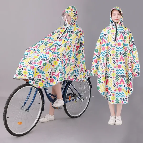 poncho vélo ethnique