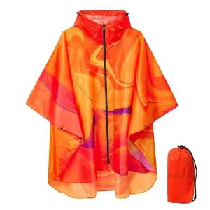 Cape Pluie Femme Orange