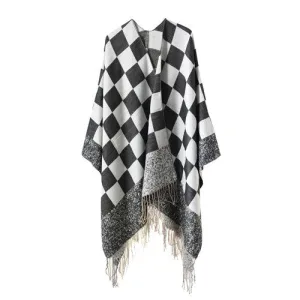 châle plaid cachemire