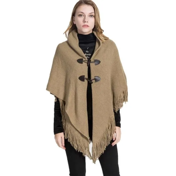 gilet poncho élégant