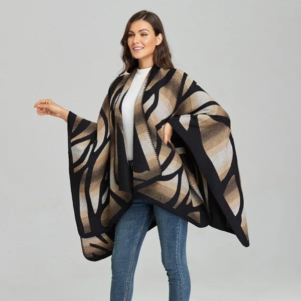 joli poncho femme