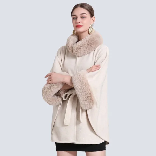 manteau cape poncho hiver femme