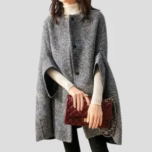 manteau poncho femme grande taille
