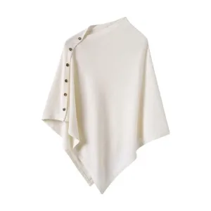 modèle poncho laine femme