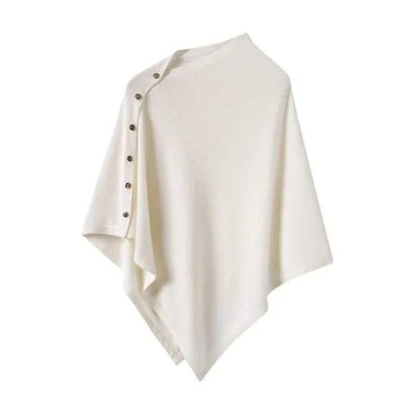 modèle poncho laine femme