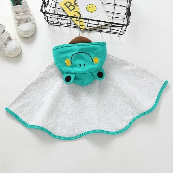poncho à capuche bébé