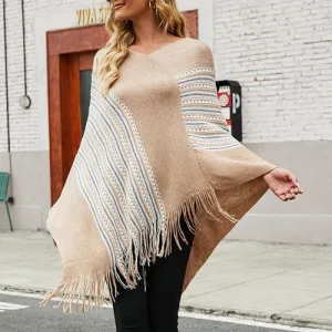 poncho chic ethnique