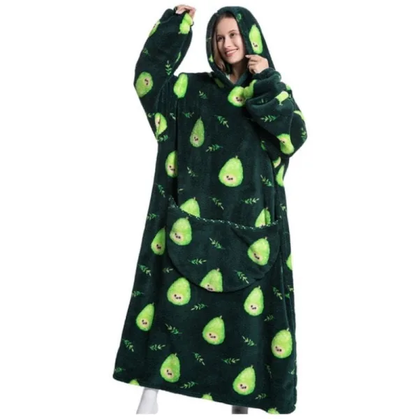 poncho avec capuche femme