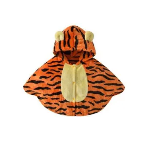poncho bébé chaud tigrou
