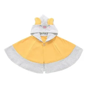 poncho bébé doux fin