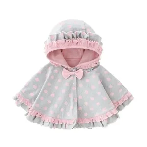 poncho bébé été à capuche