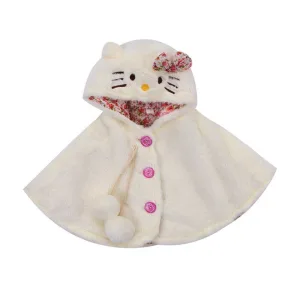 poncho bébé Hello Kitty