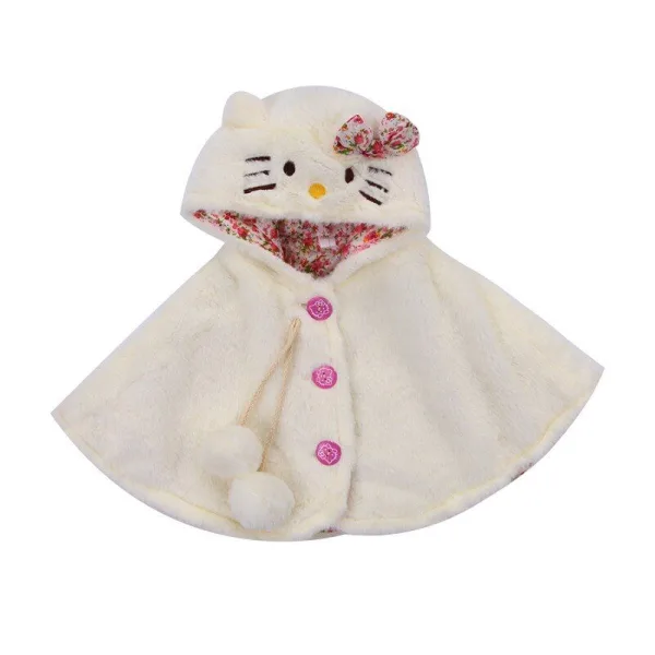 poncho bébé Hello Kitty