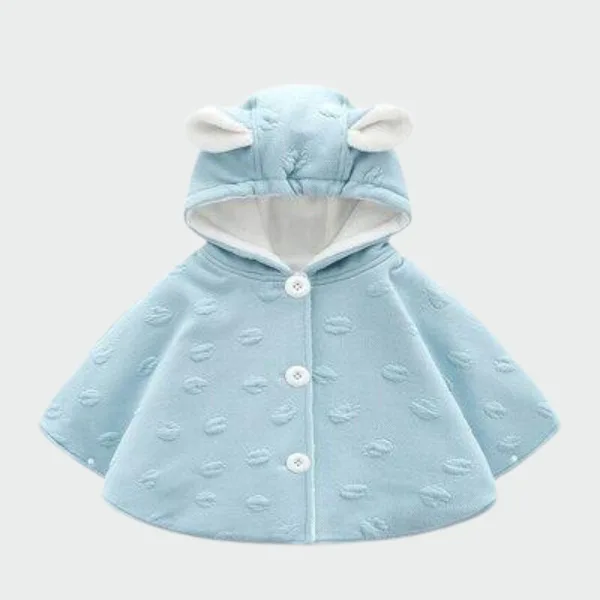 poncho bébé hiver