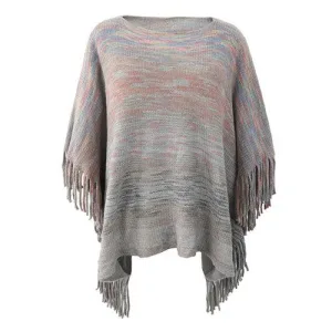 poncho cape courte