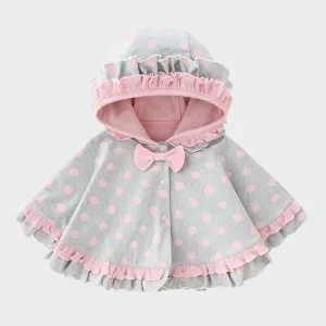 Poncho Capuche Bébé