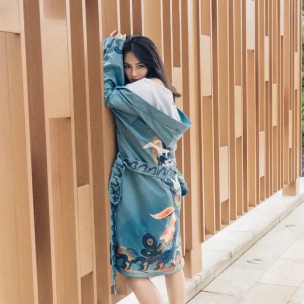 Poncho De Bain Adulte Femme