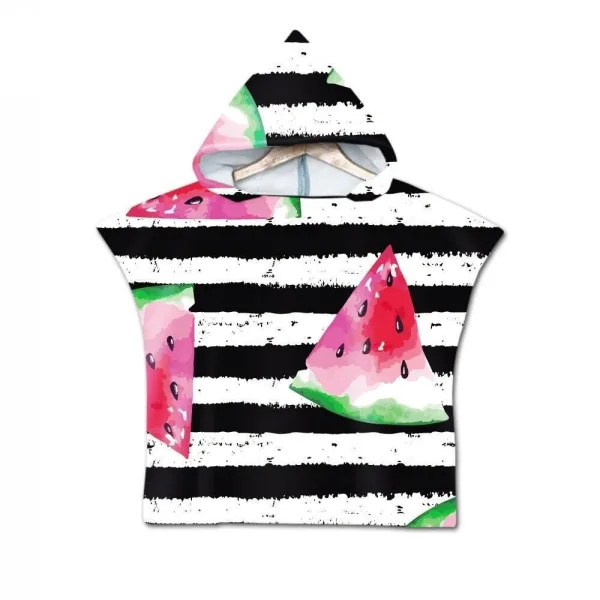 poncho de bain bébé plage