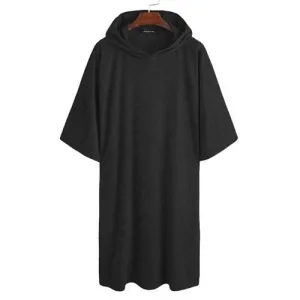 poncho de bain homme polaire