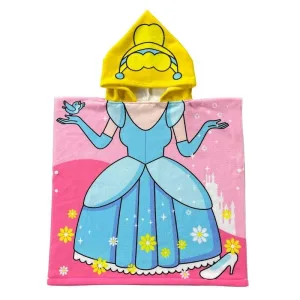 poncho de plage fille