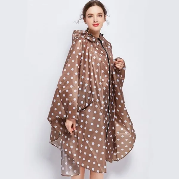 poncho de pluie long