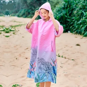 poncho de surf femme