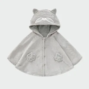 poncho enfant chat
