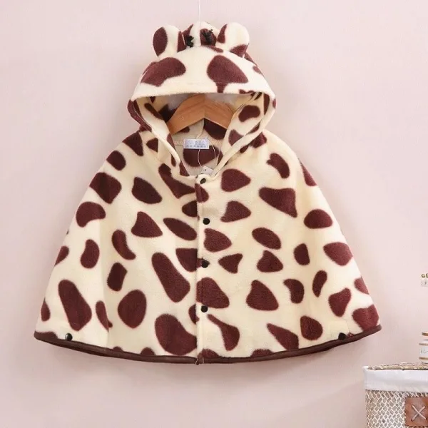 poncho enfant girafe