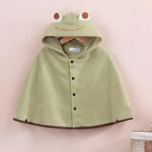 poncho enfant grenouille