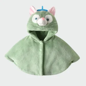 poncho enfant souris verte