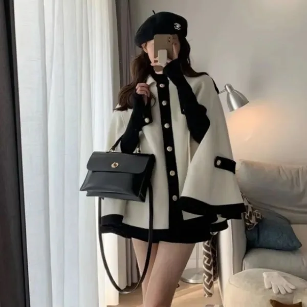 poncho femme à la mode