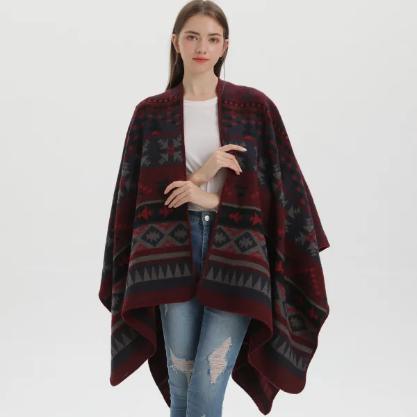 poncho femme boho