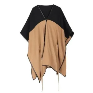 poncho femme cachemire hiver