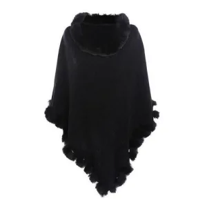 poncho femme cachemire plaid