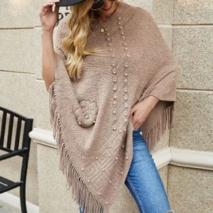 vêtement ethnique femme poncho