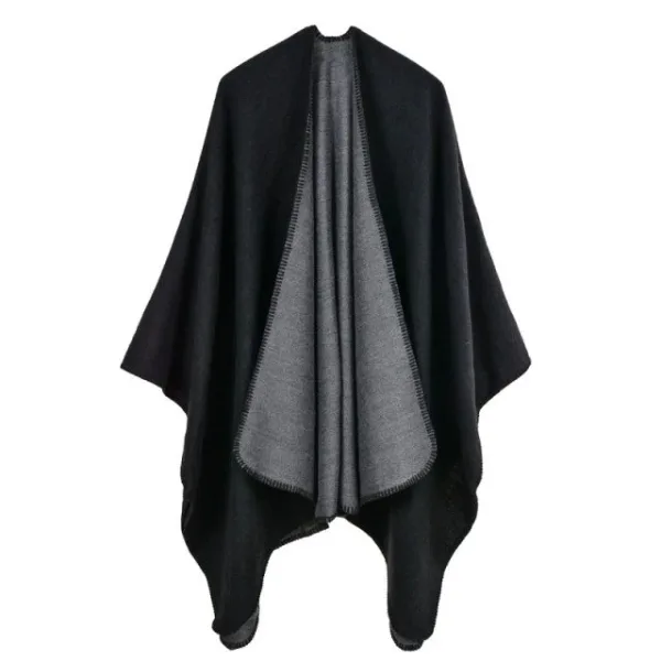poncho femme chic hiver