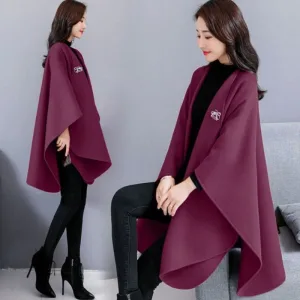 poncho femme de qualité