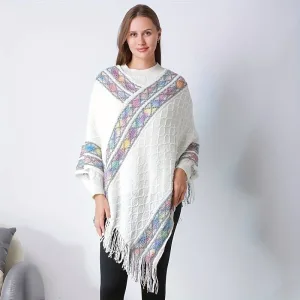 poncho femme laine des pyrénées