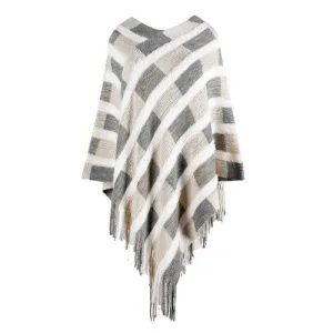 poncho hiver chaud