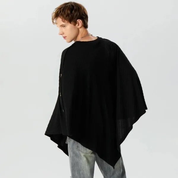poncho homme casual