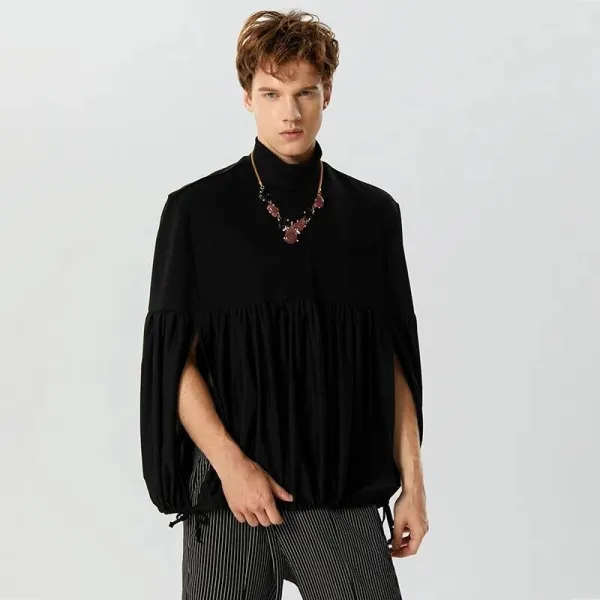 poncho homme mode