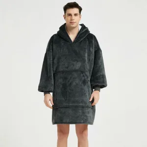 poncho homme polaire