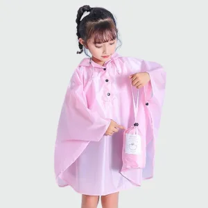 poncho imperméable fille