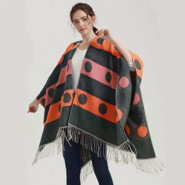 poncho léger femme