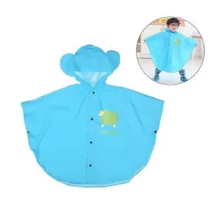 poncho pluie enfant à capuche
