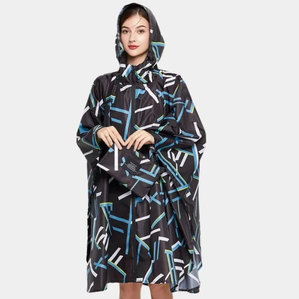 poncho pluie moderne
