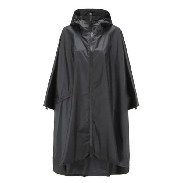 poncho pluie noir