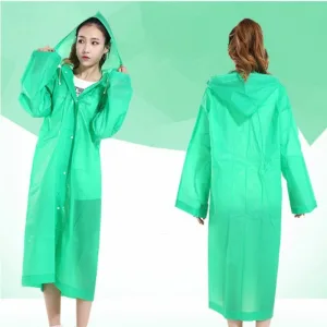 poncho pluie plastique