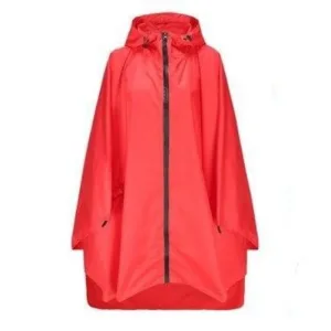 poncho pluie rouge